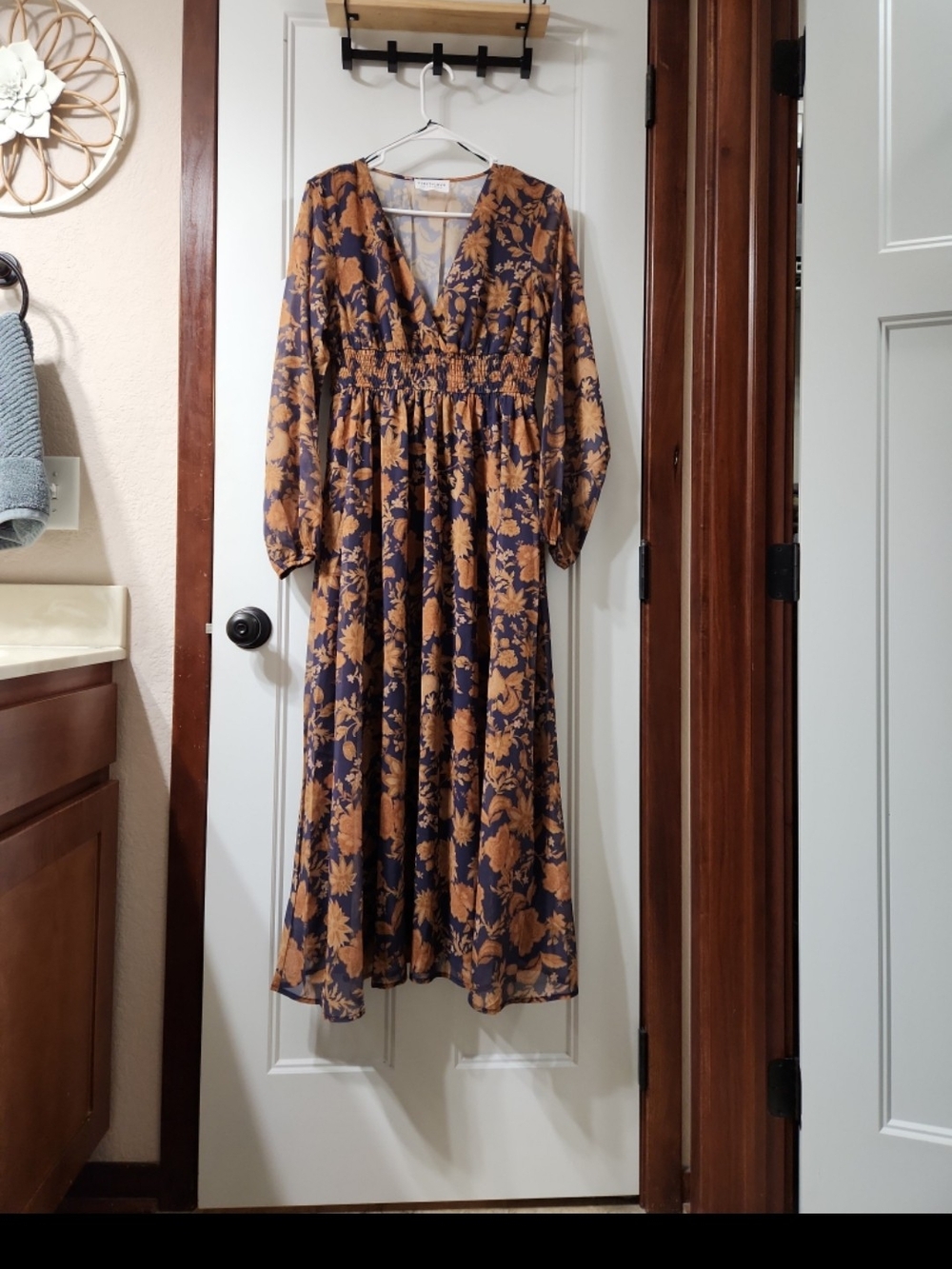 First Love Floral Flowy Maxi Dress